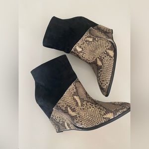Jessica Simpson Suede | Snake Boots
